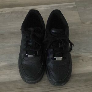 Air Force ones all black